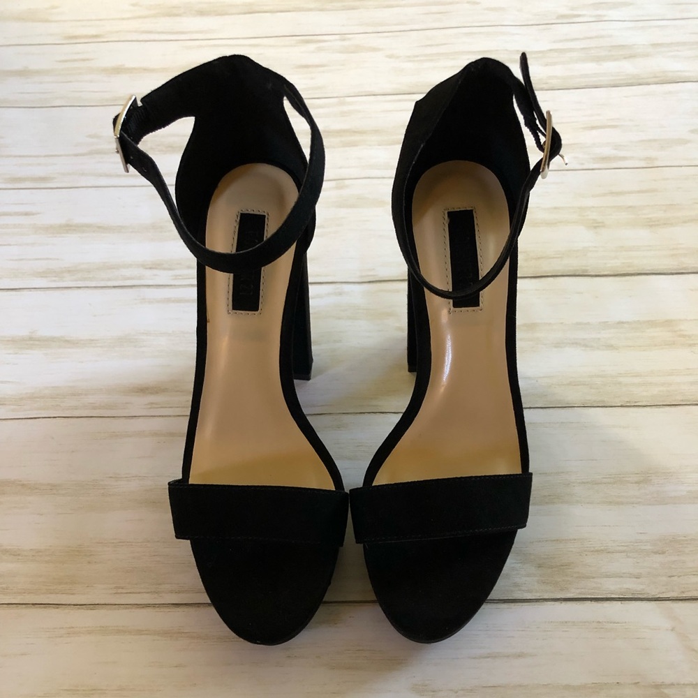 Black heels